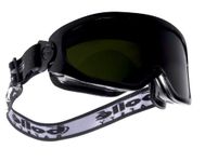 Bolle BLAWPCC5 Vented Welding Blast Goggles with Anti-Scratch Lens, One Size, Black