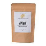 Homegrown Platter Unsweetened & Raw Cacao Powder, 150g | Unprocessed Non-Alkalized Cocoa Powder for Baking, Hot Chocolate, Cakes, Milkshakes | Horeca Pack