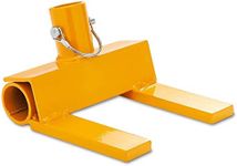 Pallet Buster | Deck Wrecker - Head Only - Best Wrecking Bar for Breaking Pallets - Steel Head - 2 Secure Locking Pins - Yellow - Molomax