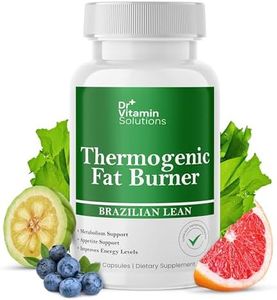 Dr Vitamin Thermogenic Fat Burner Brazilian Lean, Weight Loss Vitamins, Waist Trimmer & Supplements for Bloating 60 Capsules