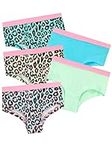 Harry Bear Girls Knickers Pack of 5 Leopard Multicolour 10-11 Years