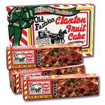 FRUIT CAKE Boxed - 1 lb Dark Recipe Claxton Fruitcake by Claxton Fruitcake