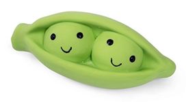 Petface Latex Pea Pod Soft Chew Dog Toy, Small