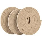 SoftTouch 1/2" x 60" Heavy-Duty Self-Stick Felt Furniture Strip Roll - Protect Surfaces from Scratches & Damage, Beige (3 Pack)