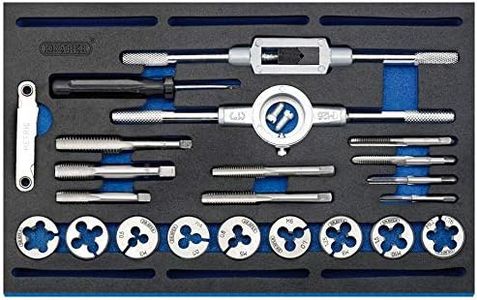 Draper 63520 Combination Tap and Die 22 Piece Set - Metric and BSP in Eva Foam Insert Tray