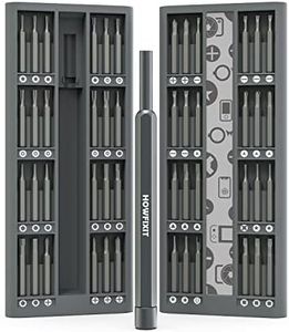 HowFixit PRO 48 bit Screwdriver Set for Repair Electronics, Smartphone, iPhone, Laptop, Macbook, PC, Game Console, Camera, Tablet, Watch etc