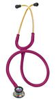 3M Littmann Classic II Infant Stethoscope, Rainbow-finish Chestpiece, Raspberry Tube, 28 inch, 2157