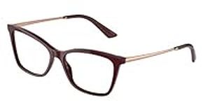 Eyeglasses Dolce & Gabbana DG 3347 3091 Bordeaux, Bordeaux, 54/16/145