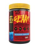 MUTANT GEAAR | 9.4g of EAA Powder + Arginine, 7g BCAAs, 4g Leucine, Electrolytes, Coconut Water, No Artificial Colours or Flavours | 30 Servings | Blue Raspberry | 378g