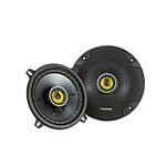 KICKER 46CSC54 CS-Series CSC5 5.25-Inch (130mm) Coaxial Speakers, 4-Ohm (Pair)