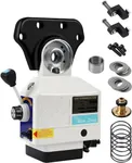 GAOMON Z-Axis Power Milling Machine 110V [450 LB Torque] Power Feed Table Mill [0-200PRM] for Bridgeport and Similar Knee Type Milling Machines