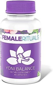 Female Rituals Yoni Balance Vaginal Tightening Pills with Kacip Fatimah for Hands & Body Lotion, No Tightening Gel or Cream Needed - Vaginal Rejuvenation and Dryness Moisturizer