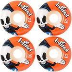 Blind Reaper Character Skateboard Wheels Sz 52mm Red