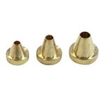 Birchwood Casey Muzzle Guard Set 17 to 30 Caliber 3 Piece Brass - Multi (BC-41505)