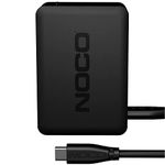 NOCO U65 65W Boost X USB-C Fast Charger for GBX45, GBX55, GBX75, and GBX155 UltraSafe Lithium Jump Starters, Plus MacBook, iPad, iPhone, Galaxy, Dell, Note, Pixel, Lenovo, HP, Switch, and More, Black