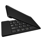 Cellet Folding Wireless Keyboard with Tablet Stand Cover Compatible for Apple iPhone Xs/Xs Max/Xr/X/8/8 Plus/7/7 Plus, Samsung Note 9/8/5 Galaxy S9/S8/S7/J7/J3/A6 iPad/Air/Pro/Mini/4/3/2