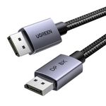 UGREEN DisplayPort Cable 8K@60Hz 9.9FT [VESA Certified] Braided DP 1.4 Display Lead Support 4K@240Hz, 2K@240Hz 32.4Gbps, HDCP 2.2, HDR, FreeSync&G-Sync, 3D Compatible with Gaming Monitor PC HDTV (3M)
