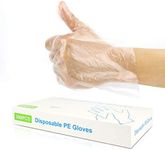 300PCS Disposable Plastic Gloves, L