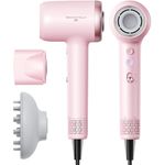 Hair Dryer, Wavytalk Turblow Pro Fast Drying Ionic Hairdryer with Diffuser, High Speed Brushless Motor Blow Dryer with 110,000 RPM, Pro Negative Ions for Reduces Damage, 3 Heat & 3 Speed Settings