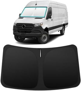 INSAUTO Custom Fit Windshield Sun Shade Accessories for Mercedes-Benz Sprinter 2007-2026, Foldable Front Window Sunshade, UV & Heat Reflector, Keeps Interior Cool, Includes Storage Bag