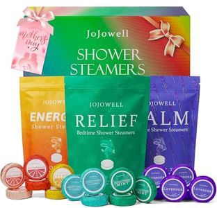 Shower Steamers Aromatherapy - 18 Pack Shower Bombs Birthday Gifts for Women, Organic with Eucalyptus Mint Lavender Watermelon Grapefruit Essential Oils Stress Relief, Mothers Day Gifts for Mom