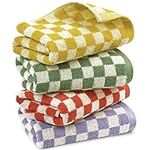 4 Pcs Hand Towels for Bathroom, 13 