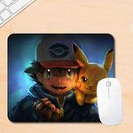 woopme® Cartoon Animation Character Theme Printed Mouse Pad Compatible for Laptop Computer Desktop PC Girls Kids Gaming Non Slip Rubber Base L x H 24 x 20 CMS