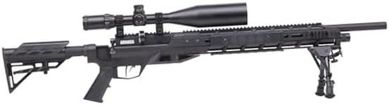 Benjamin Armada BTAP25SX .25- Caliber Pellet PCP Hunting/ Target Air Rifle And Scope, Black