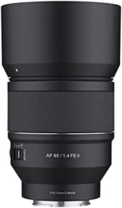 SAMYANG 85mm F1.4 AF Series II Full Frame Telephoto Auto Focus Lens for Sony E (SYIO85SE2-E), Black