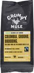 Grumpy Mule Organic Colombia Café Equidad Ground Coffee with tastes of Hazelnut, Caramel & a hint of Red Fruits 227 g