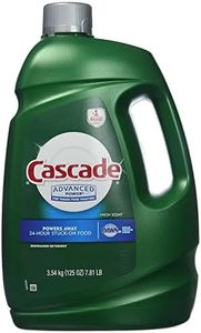 Cascade Advanced Power liquid machine dishwasher detergent with Dawn, 125-fl. oz., plastic bottle (125 fl oz)