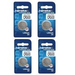 Imaginea Battery Compatible with Renata CR2430 Lithium Coin Cell Battery 3V, Swiss Made Type C Battery Suitable for Key fobs, Scales Wearables & Medical Devices Fresh Stock (Pack of 4)