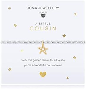 Joma Jewellery Childrens A Little Cousin Bracelet, Brass