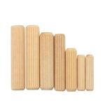 Rely®⇒VP INDUSTRIES (Pcs-50) 6 mmx30 mm Wood Stick Wood Dowel Pins. Modular Furniture Connector Fastener Accessories. Grooved Fluted Dowel. Made of Hardwood. Stoppers Repair Parts for Carpenter.