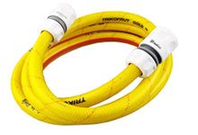 2m Length of Quality Braided Garden Hose with connectors,to Join You Hose Reel to a Garden tap