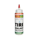 Stop & Go Premium Tire Sealant - Prevent Flats & Repair Punctures for Tube or Tubeless Tires on Bikes, ATVs, or Cars - Made in The USA (16oz) (Single)