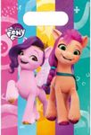 Amscan 9911896 - My Little Pony Kids Birthday Paper Party Loot Bags - 8 Pack