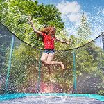 Vinsani 8M/26FT Trampoline Sprinkler, Outdoor Waterpark Hose Water Sprayer, Trampoline Accessories for Summer Water Fun