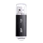 Silicon Power 32GB BLAZE B02 USB 3.0 Flash Drive, Black