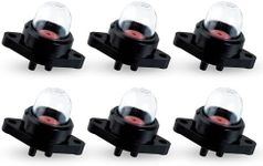 BlueStars 6 Pcs 530071835 530047213 Chainsaw Primer Bulb Pump 188-513 - Compatible with Poulan Wild Thing 2375 2150 1950 1900 1950LE 1975 1975LE Craftsman Walbro Chainsaw 188-513-1 188-518 188-518-1
