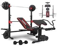 MAIDOMA Olympic Weight Bench Set wi