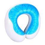 Orthologics™ Travel Neck Pillow Memory Foam Gel Soft Support Cushion Plane Flight Sleep Car OL1