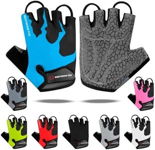 WESTWOOD FOX Guanti Da Ciclismo Mezze Dita Guanti Da Moto Antiscivolo Guanti Da MTB In Gel Traspirante Antiurto Per Uomo Donna Guanti Sportivi Campeggio All'aperto