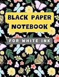 Black Paper Notebook For White Ink 
