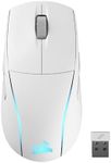 Corsair M75 Wireless RGB Lightweight FPS Gaming Mouse – 26,000 DPI – Swappable Side Buttons – iCUE Compatible – PC – White