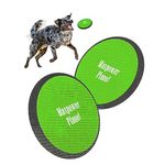 Maxpower Planet Dog Frisbee 2 Pack - Dog Frisbee Soft to Catch - Floating Frisbee for Dogs - Lightweight Flying Frisbee Dog Toy - Easy to Spot Dog Disc Frisbees Puppy Toys, Small to Large- 10-inch