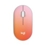 Logitech M340 Wireless Mouse with Limited Edition Prints, USB Receiver and Silent Clicks, Portable Wireless Mouse for Laptop, PC, Windows, Chrome, Surface – Tropical Sunrise