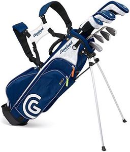 Cleveland Golf Junior Golf Set, Small Ages 4-6, 3 Clubs and Bag