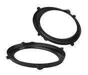 SCOSCHE SAHD6901B 2006 to 2013 Harley Davidson® Motorcycle 5”x 7” to 6” x 9” Boom Audio Saddlebag Speaker Adapter Pair