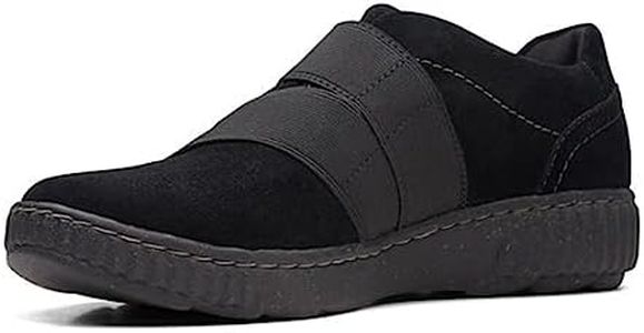 Clarks Women's Caroline Pearl Slipper, Black Sde, 41 EU Weit